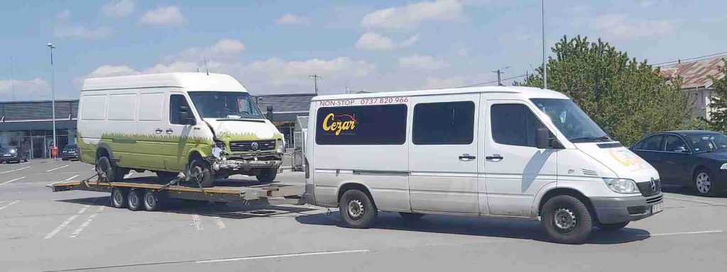 Tractări auto pentru autoutilitare in Satu Mare.